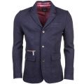 Mens Navy Dom Funnel Neck Jacket 61513 by Ted Baker from Hurleys
