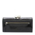 Womens Black Elador Crinkle Patent Bobble Purse 53030 by Ted Baker from Hurleys