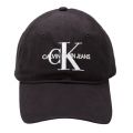 Womens Black Beauty Embroidered Monogram Cap 51924 by Calvin Klein from Hurleys