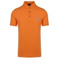 Casual Mens Orange Passenger Slim Fit S/s Polo Shirt 38795 by BOSS from Hurleys