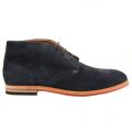 H By Hudson Mens Navy Houghton III Chukka Boots 68899 by Hudson London from Hurleys