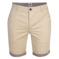 Mens Stone Cotton City Shorts 26218 by Pretty Green from Hurleys