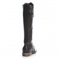 Womens Black Haylis Knee Boots 99465 by Moda In Pelle from Hurleys
