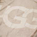 Womens Natural Woven Logo Scarf 46360 by UGG from Hurleys