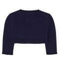 Infant Navy Bow Knitted Cardigan 58211 by Mayoral from Hurleys