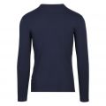 Mens Navy Bold Monogram Slim Fit L/s T Shirt 101516 by Emporio Armani Bodywear from Hurleys