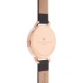 Womens Black/Rose Gold Dial Watch 10085 by Olivia Burton from Hurleys