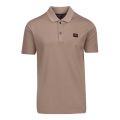 Mens Beige Classic Logo Custom Fit S/s Polo Shirt 92305 by Paul And Shark from Hurleys