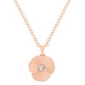 Womens Rose Gold Primroz Flower Pendant Necklace 15961 by Ted Baker from Hurleys