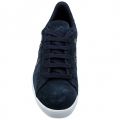 Mens Blue Suede Trainers 65888 by Armani Jeans from Hurleys