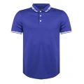 Mens Blue Tipped Logo S/s Polo Shirt 29141 by Emporio Armani from Hurleys