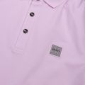 Casual Mens Pink Passenger Slim Fit S/s Polo Shirt 74442 by BOSS from Hurleys