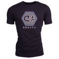 Mens Navy Hex S/s T Shirt 17581 by Cruyff from Hurleys
