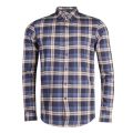 Mens Canvas Radley Check Slim Fit L/s Shirt 32662 by Farah from Hurleys