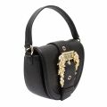 Womens Black Small Saddle Buckle Crossbody Bag 74269 by Versace Jeans Couture from Hurleys