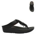 Womens Black Rumba Toe-Post Sandals 92381 by FitFlop from Hurleys