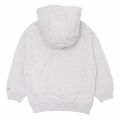 Girls Light Grey Branded Hooded Sweat Top 104489 by Kenzo from Hurleys