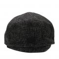 Mens Black Jazzed Bakerboy Hat 94500 by Ted Baker from Hurleys