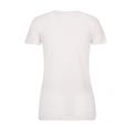 Womens Snow Glitter Logo S/s T Shirt 93233 by Emporio Armani Bodywear from Hurleys