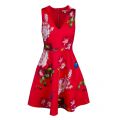 Womens Red Kinle Berry Sundae Dress 42097 by Ted Baker from Hurleys