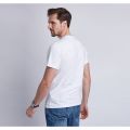 Mens White Deals S/s Tee Shirt 10371 by Barbour International from Hurleys