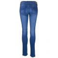 Womens Blue Mid Rise Luz Skinny Fit Jeans 7127 by Replay from Hurleys
