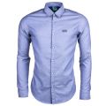 Mens Blue C- Buster L/s Shirt 68378 by BOSS Green from Hurleys