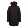 Womens Black Spoutnic Soft Long Coat 77293 by Pyrenex from Hurleys