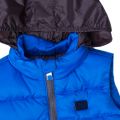 Baby Blue Down Filled Gilet 62504 by Armani Junior from Hurleys