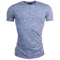 Mens Blue Marl T-Sirio S/s T Shirt 17013 by Diesel from Hurleys