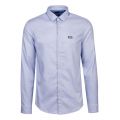 Athleisure Mens Medium Blue Brod_S Slim Fit L/s Shirt 45141 by BOSS from Hurleys