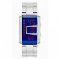 Mens Lazer Blue Dial Silver MK4 Circuit Watch 31291 by Storm from Hurleys