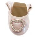 Girls Rose Gold Magiche Heart Shoes (24-35) 9219 by Lelli Kelly from Hurleys