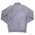 Mens Grey Lounge Bomber Sweat Top 66855 by Emporio Armani from Hurleys