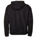 Mens Black J-Azzerad Zip Hooded Jacket 56675 by Diesel from Hurleys