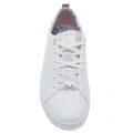 Womens White Kelleip Trainers 26114 by Ted Baker from Hurleys