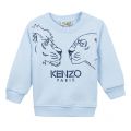Toddler Light Blue Eleis Sweat Top 30755 by Kenzo from Hurleys