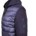 Mens Navy Will Padded Hooded Jacket 59842 by Mackage from Hurleys
