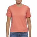 Womens Hot Coral Tape Logo S/s T Shirt 42914 by Calvin Klein from Hurleys