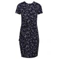 Womens True Navy Meadow Tie Waist Dress 35633 by Michael Kors from Hurleys