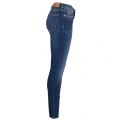 Womens Drake Blue High Rise Skinny Jeans 13572 by Calvin Klein from Hurleys