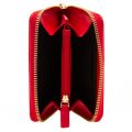 Womens Classic Red Small Continental Leather Wallet