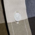 Mens Dark Olive Winter Twill L/s Shirt 12144 by Fred Perry from Hurleys