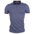 Mens Navy Fliyte S/s Polo Shirt 72143 by Ted Baker from Hurleys