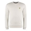 Mens Green Stone Branded Crew Neck Sweat Top 33273 by Lyle & Scott from Hurleys