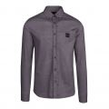 Casual Mens Black Mabsoot_1 L/s Shirt 91392 by BOSS from Hurleys