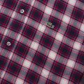 Mens Red Flannel Check Regular Fit L/s Shirt 48747 by Lacoste from Hurleys