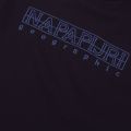 Napapijri Mens Navy Sebel Branded S/s T Shirt 75215 by Napapijri from Hurleys