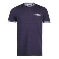 Mens Navy Glaad Pique S/s T Shirt 29268 by Ted Baker from Hurleys