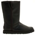 Womens Black Michelle Leather Boots